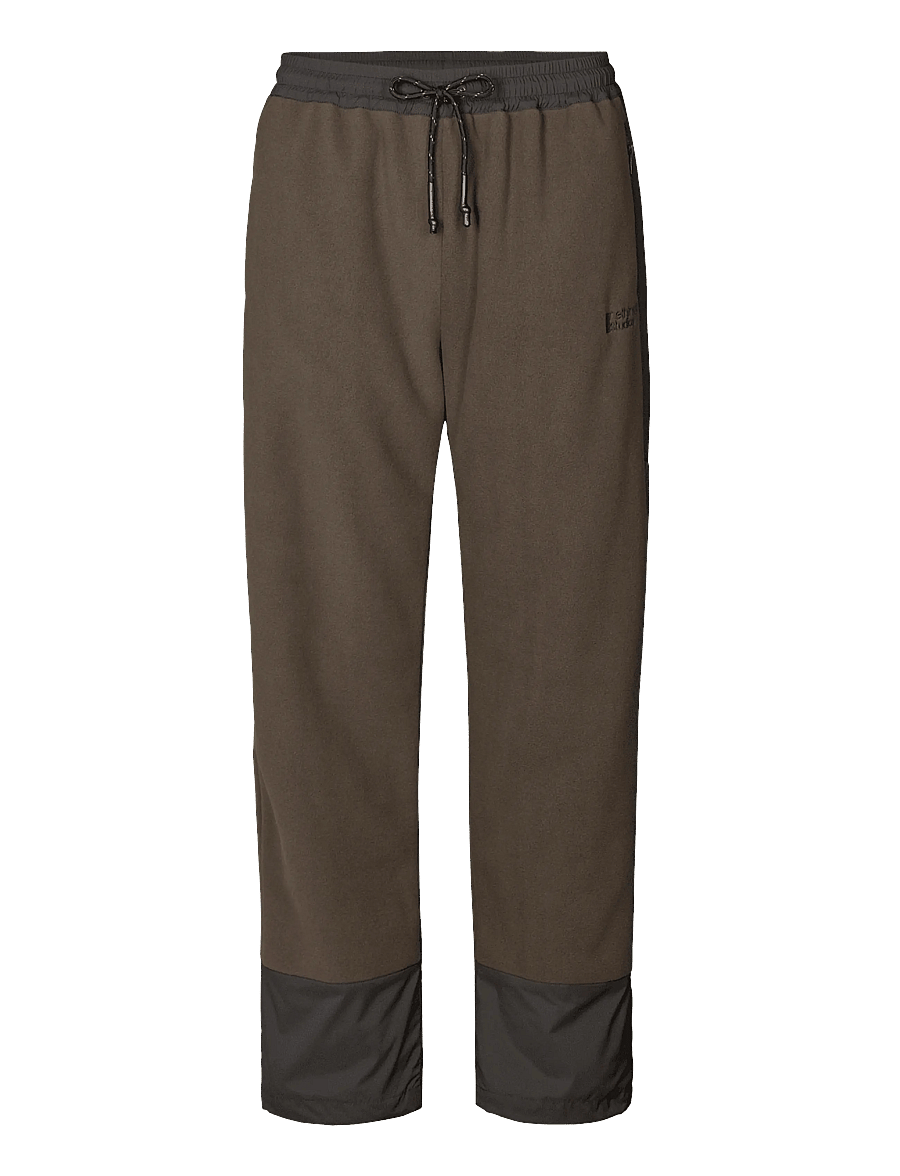 Rethinkit Studios - Pants 2 Polar Fleece Campfire - fritidsbukser - coffee - 1