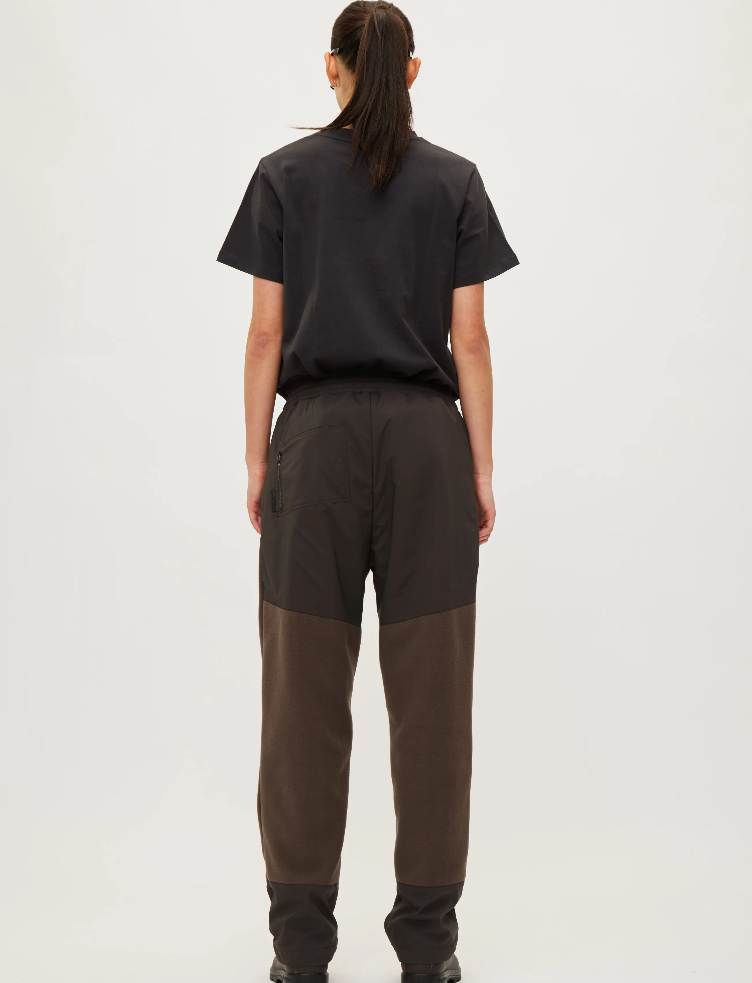Rethinkit Studios - Pants 2 Polar Fleece Campfire - fritidsbukser - coffee - 5