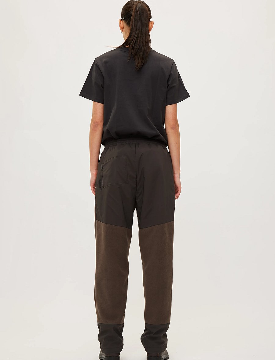 Rethinkit Studios - Pants 2 Polar Fleece Campfire - fritidsbukser - coffee - 5