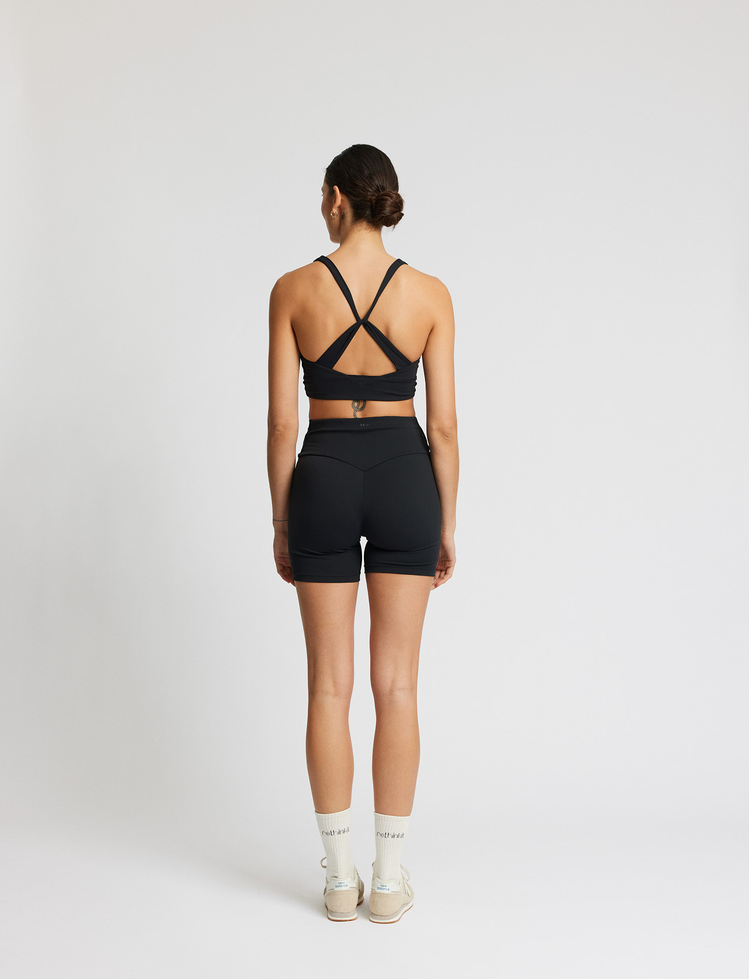 Rethinkit Studios - Butter Soft Bike Short All day - trainingstights - black - 3