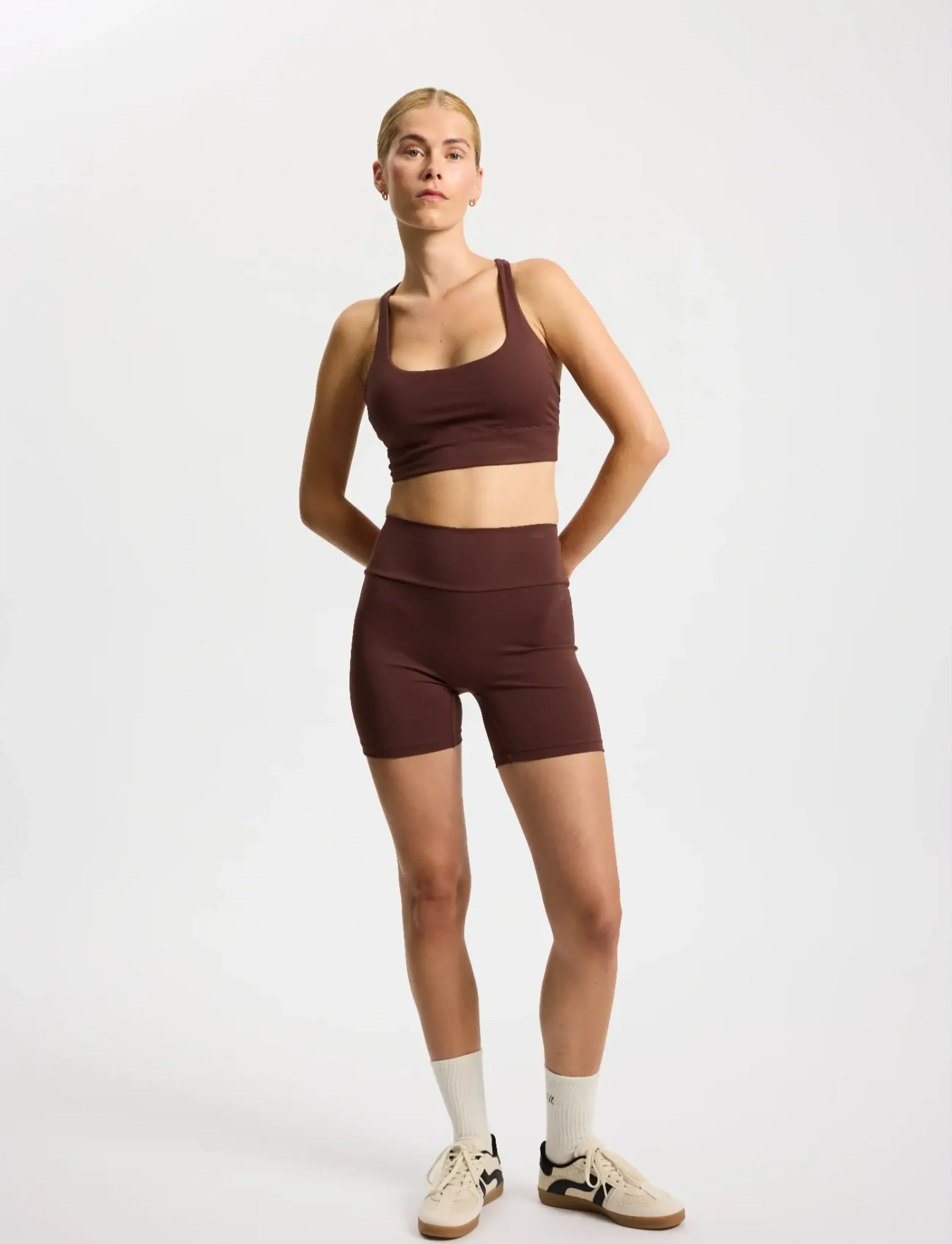 Rethinkit Studios Butter Soft Bike Short All Day, XS, Shorts, Burgunderrot - Cycling Frauen