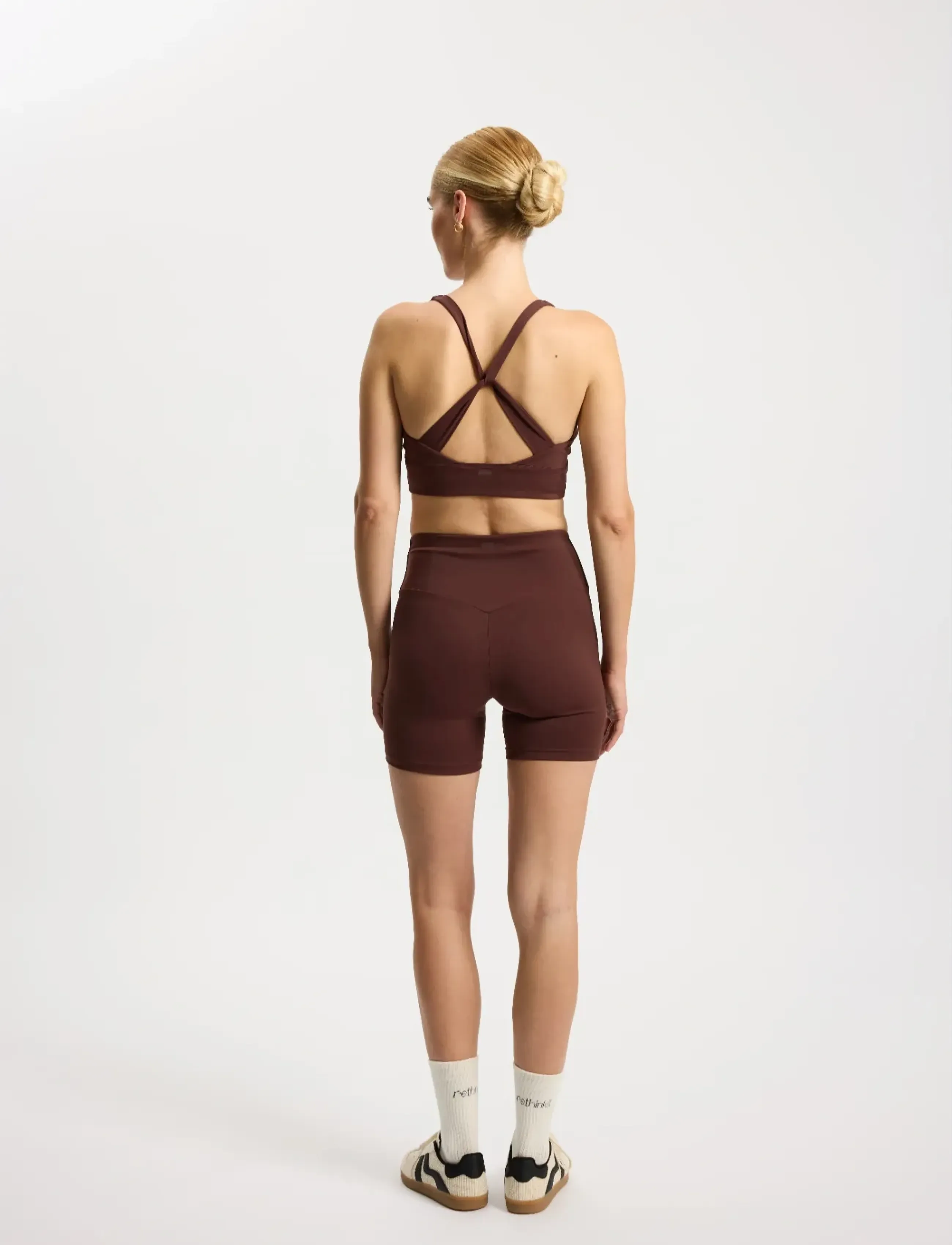 Rethinkit Studios - Butter Soft Bike Short All day - 1/2 länge - burgundy - 3