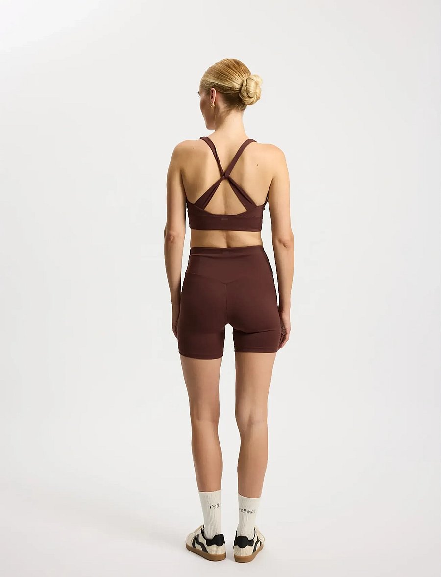 Rethinkit Studios - Butter Soft Bike Short All day - 1/2 länge - burgundy - 3