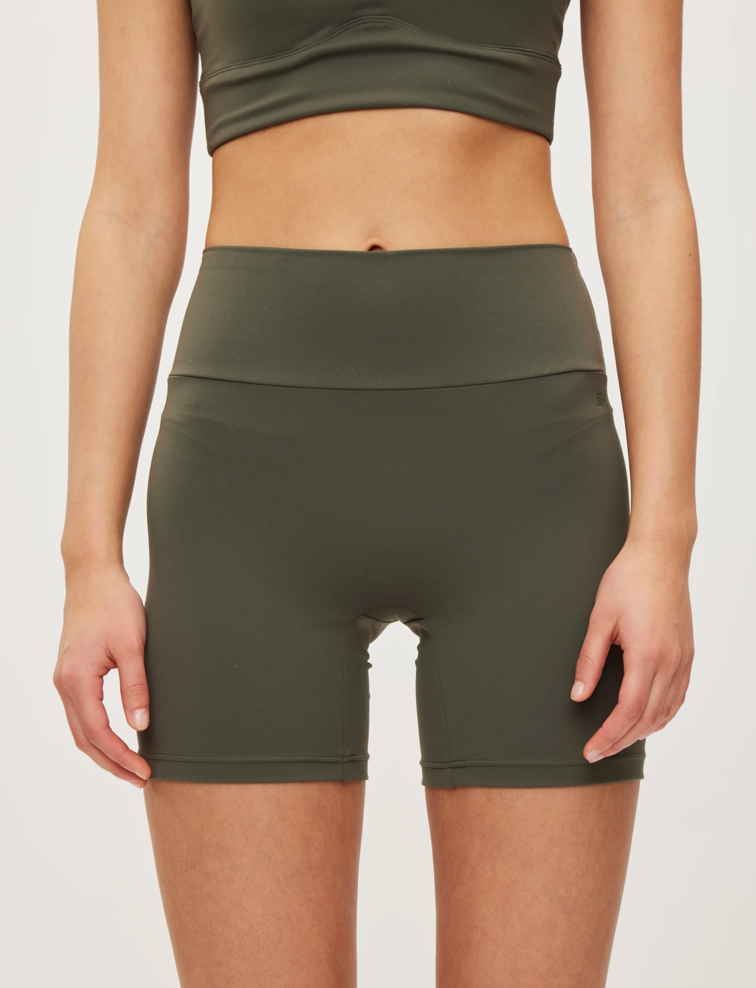 Rethinkit Studios - Butter Soft Bike Short All day - löpartights - charcoal olive - 3