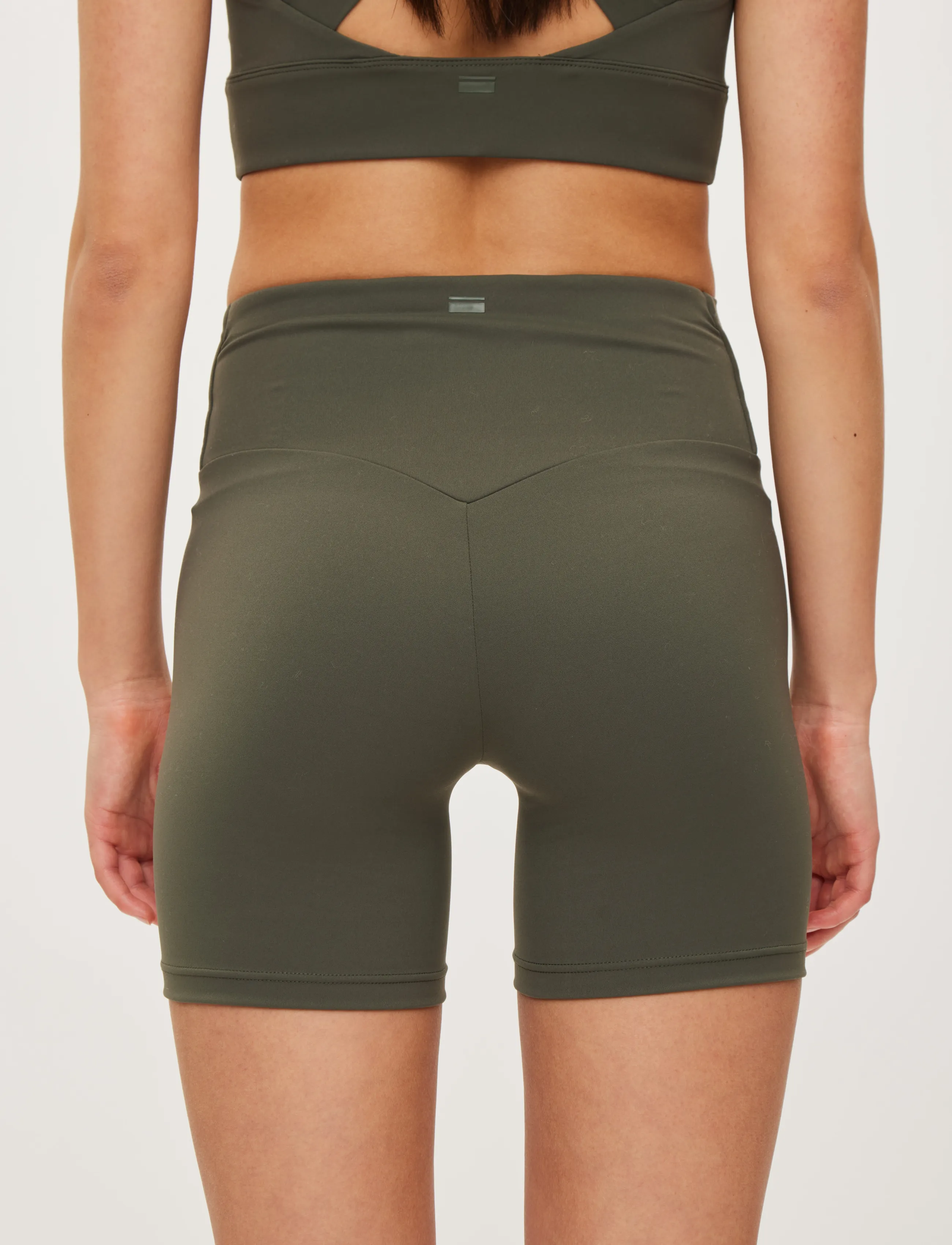 Rethinkit Studios - Butter Soft Bike Short All day - löpartights - charcoal olive - 4