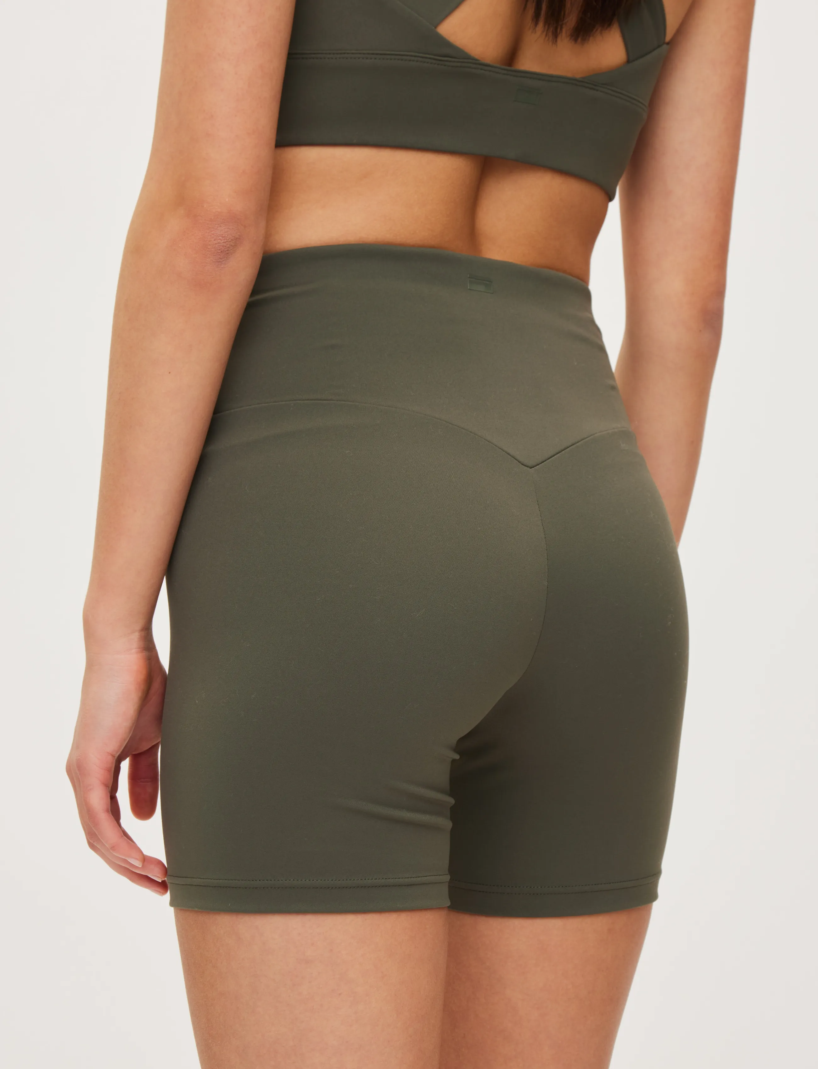 Rethinkit Studios - Butter Soft Bike Short All day - löpartights - charcoal olive - 5