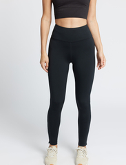 Rethinkit - Elene tights zip - bėgimo ir sportinės tamprės - black - 5