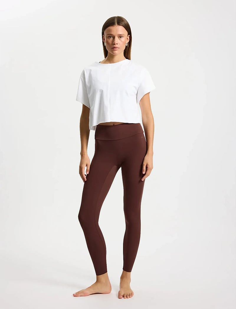 Rethinkit Studios - Butter Soft Tights All day - täispikkus - burgundy - 0