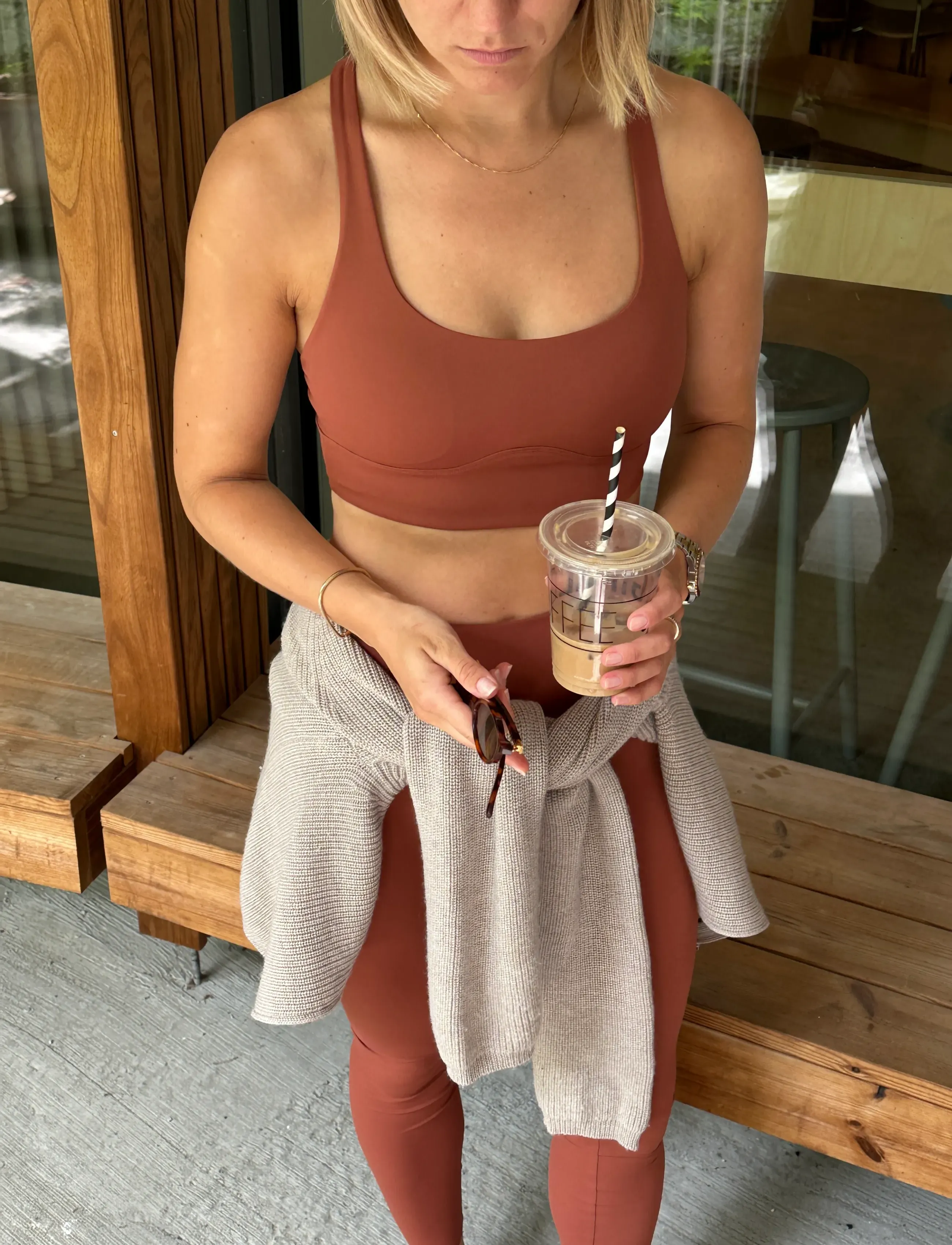 Rethinkit Studios - Butter Soft Tights All day - training tights - pinot noir - 5