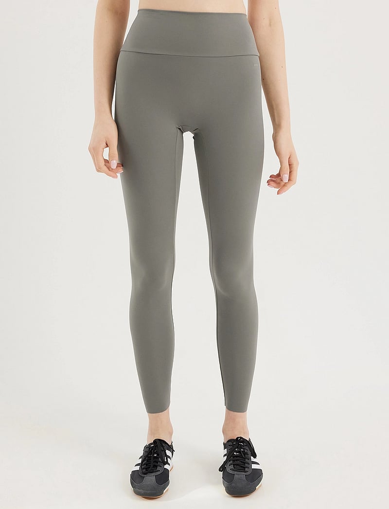Rethinkit Studios - Butter Soft Tights All day - fuld længde - smoke olive - 0