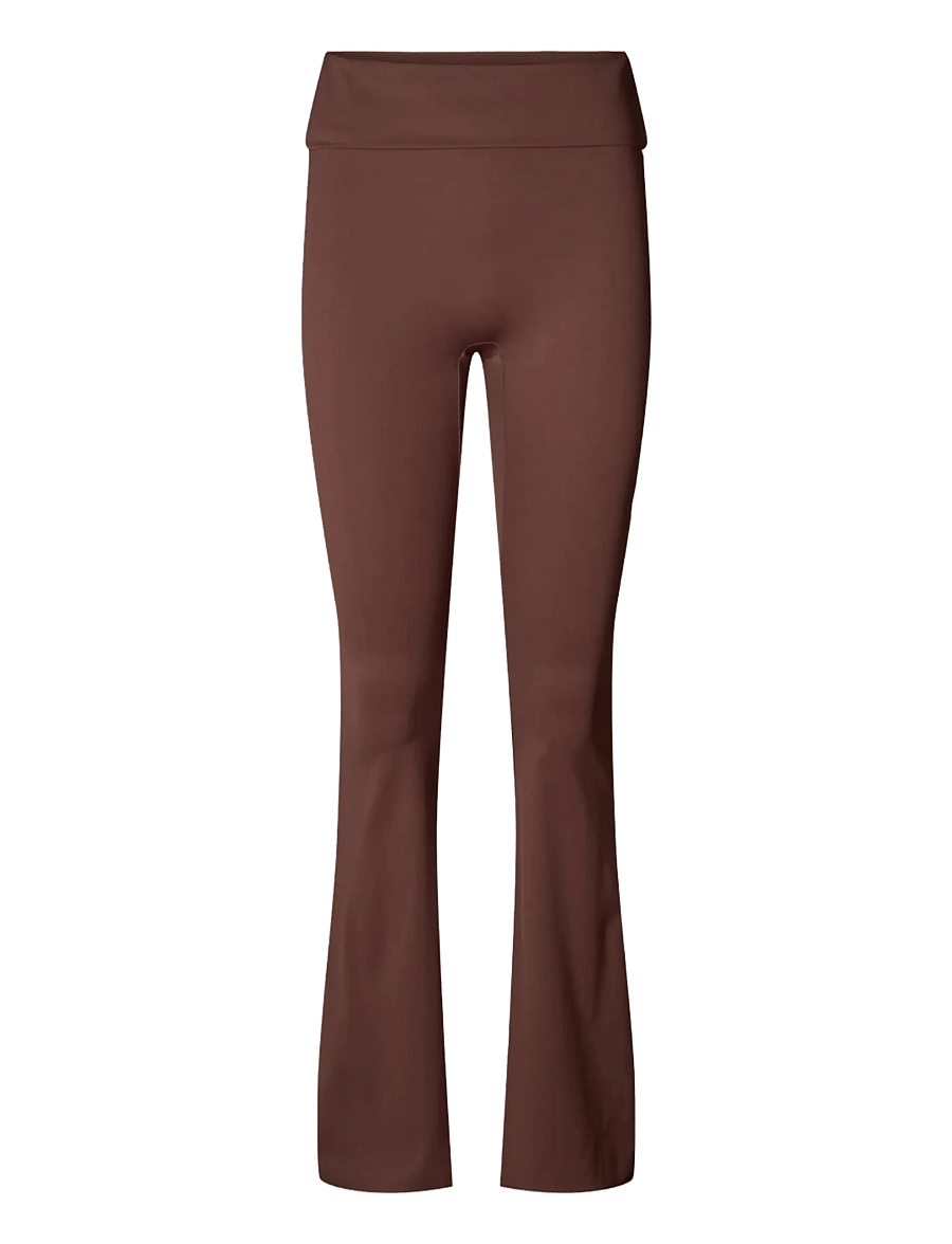 Rethinkit Studios - Butter Soft Flare Tights All day - trainingstights - burgundy - 1
