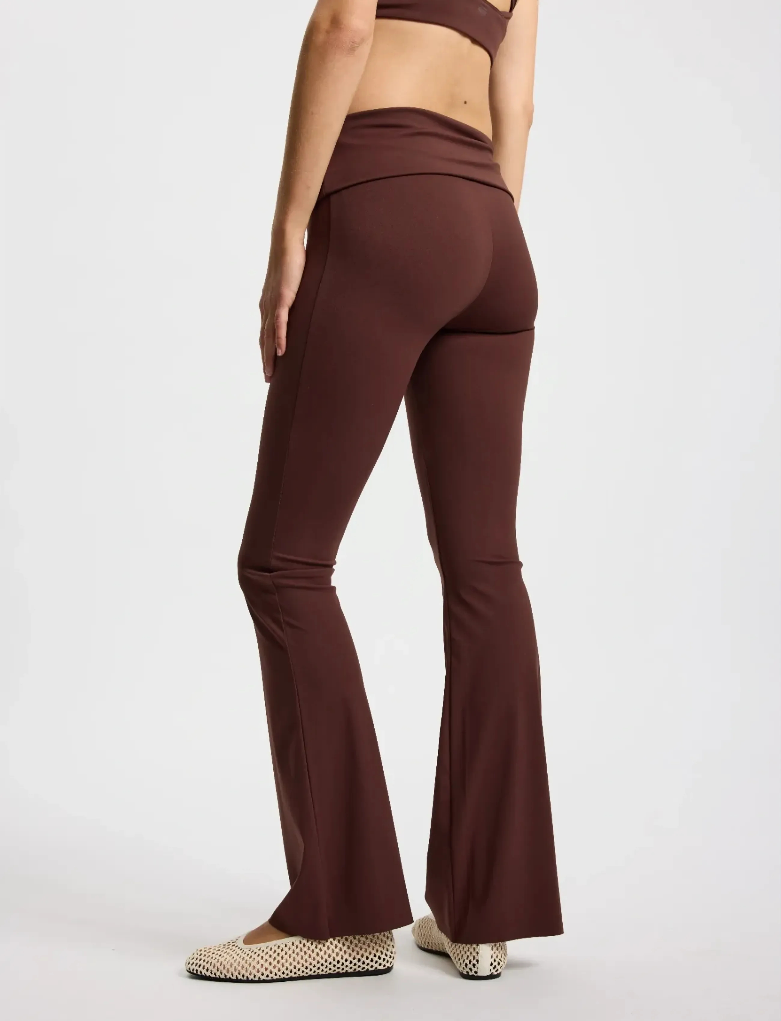Rethinkit Studios - Butter Soft Flare Tights All day - trainingstights - burgundy - 4