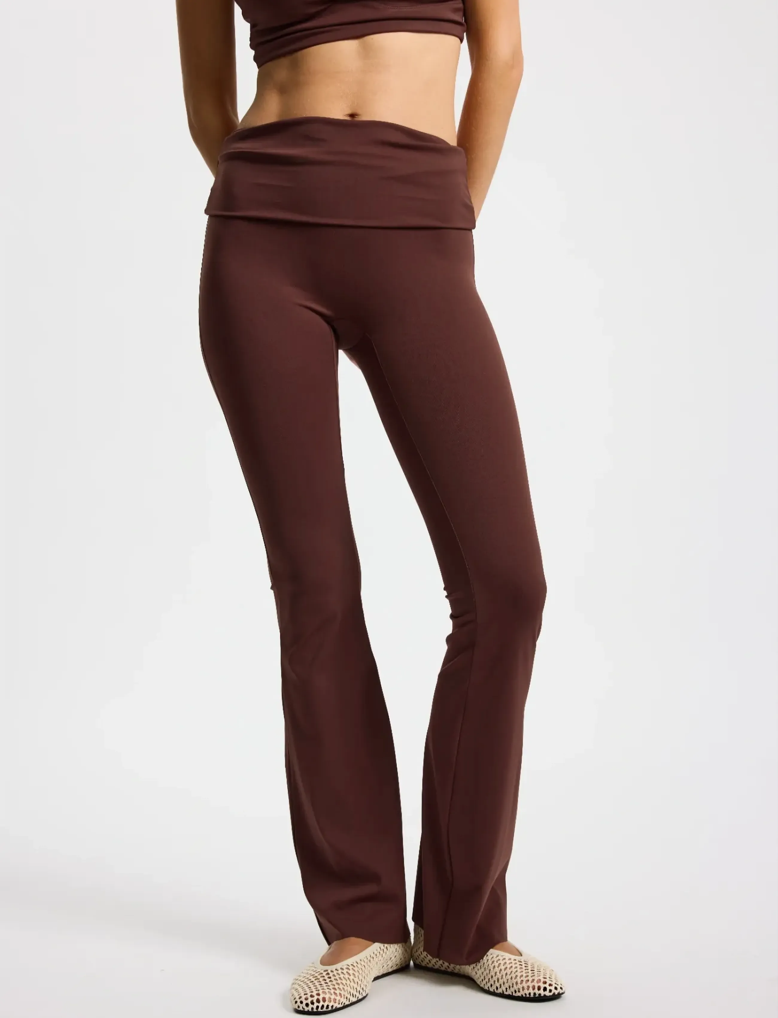 Rethinkit Studios - Butter Soft Flare Tights All day - trainingstights - burgundy - 5