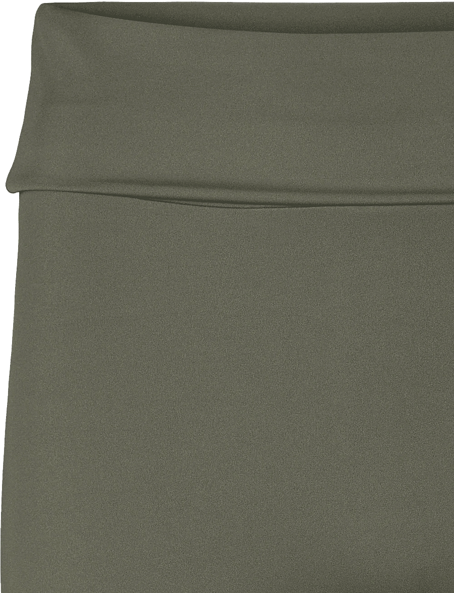 Rethinkit Studios - Butter Soft Flare Tights All day - volle länge - charcoal olive - 2