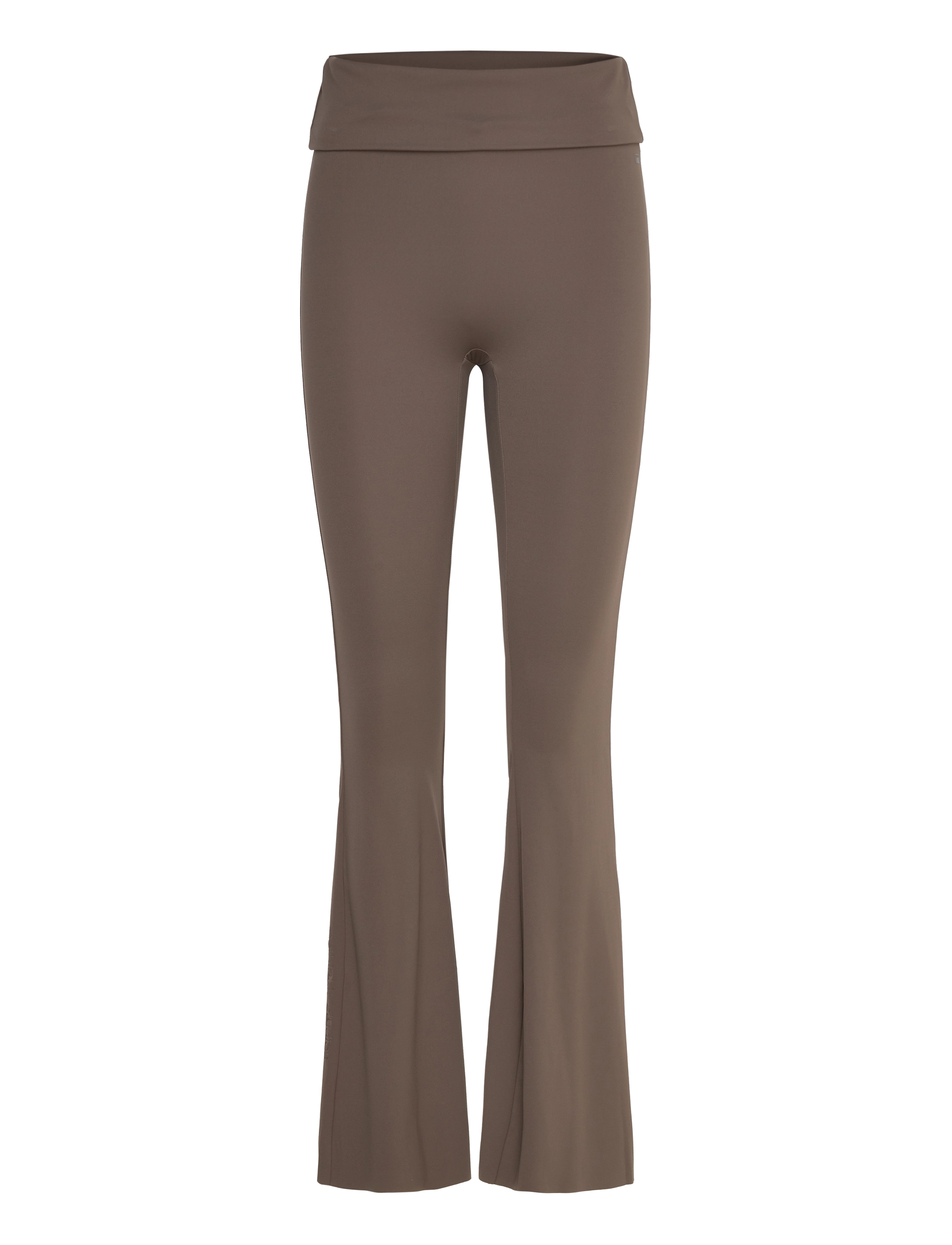 RETHINKIT STUDIOS Butter Soft Flare Strumpfhose All Day Braun - XS - Damen