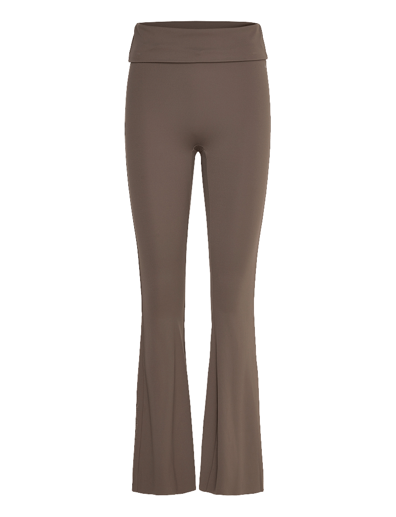 Rethinkit Studios - Butter Soft Flare Tights All day - tights - dark brown - 1