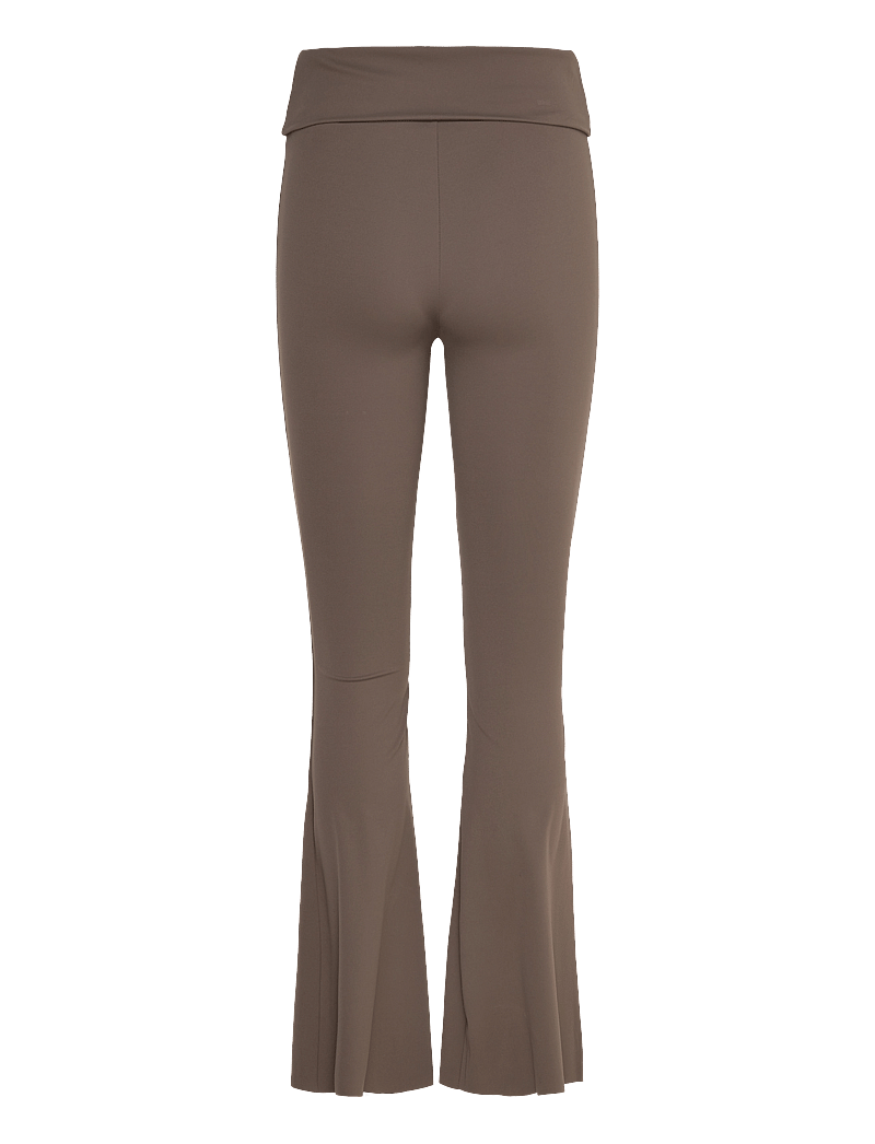 Rethinkit Studios - Butter Soft Flare Tights All day - tights - dark brown - 2