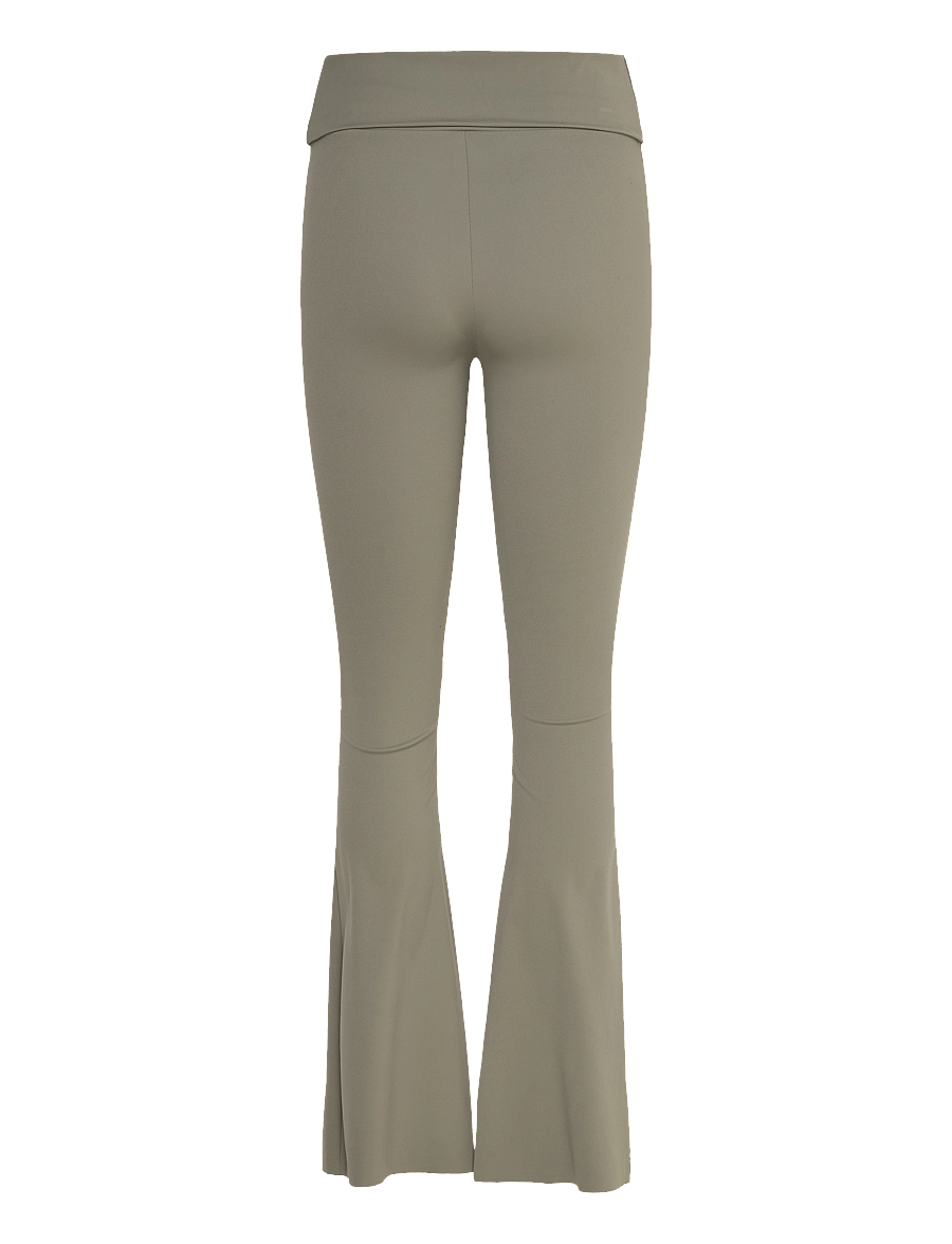 Rethinkit Studios - Butter Soft Flare Tights All day - treniņu legingi - smoke olive - 1