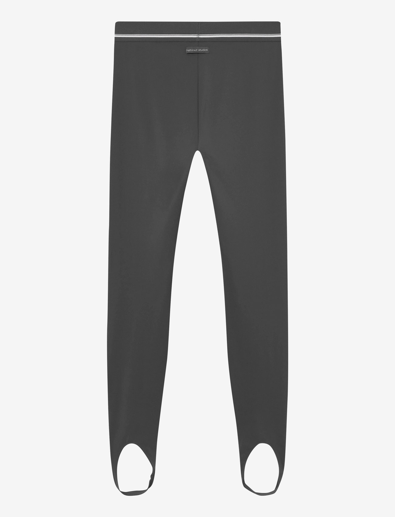 Rethinkit Studios - Butter Soft Stirrup Tights Edge - tights - almost black - 2