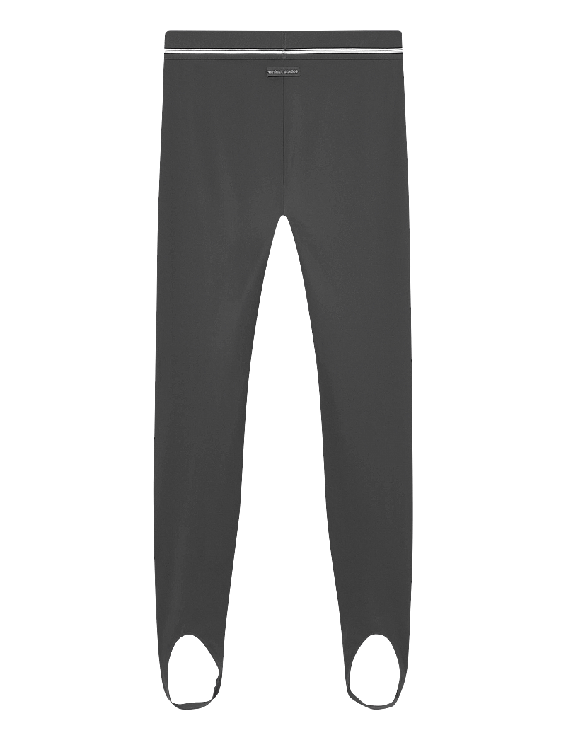 Rethinkit Studios - Butter Soft Stirrup Tights Edge - tights - almost black - 2