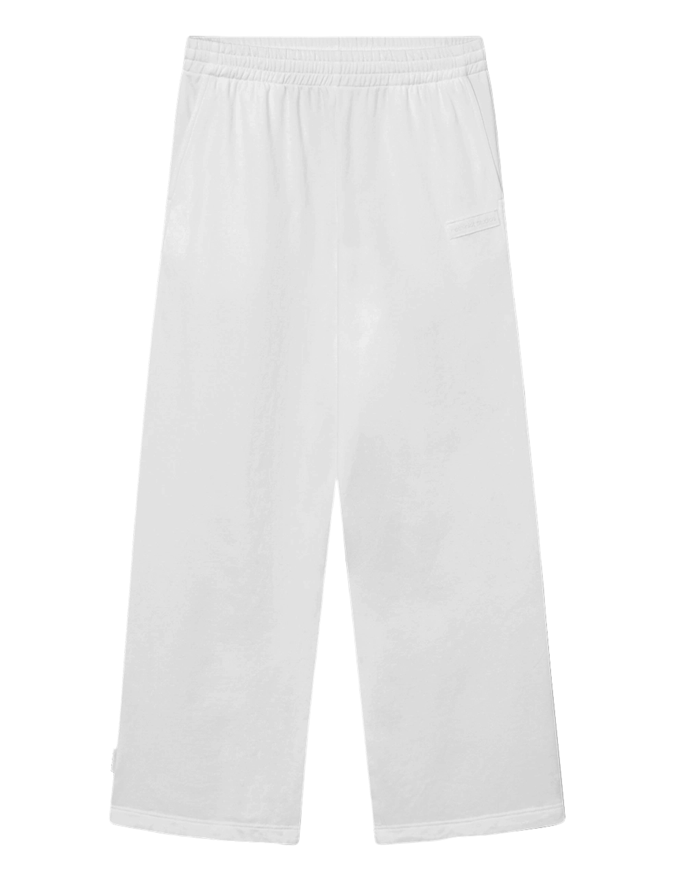 Rethinkit Studios Light Sweat Wide, M, White, Sport Pants > Sport Casual Trousers, Dame