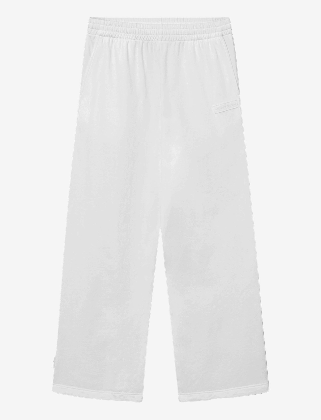 Rethinkit Studios - Light Sweat wide - casual byxor - 0364 white - 0