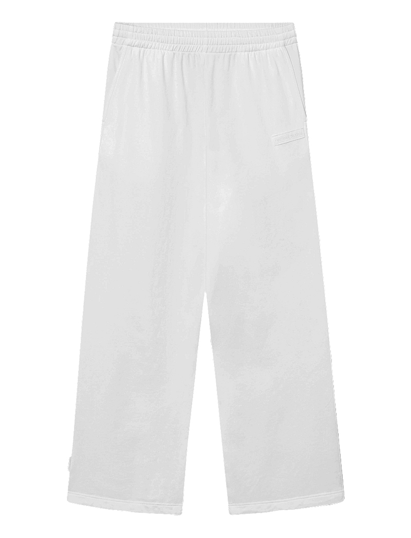 Rethinkit Studios - Light Sweat wide - casual byxor - 0364 white - 0