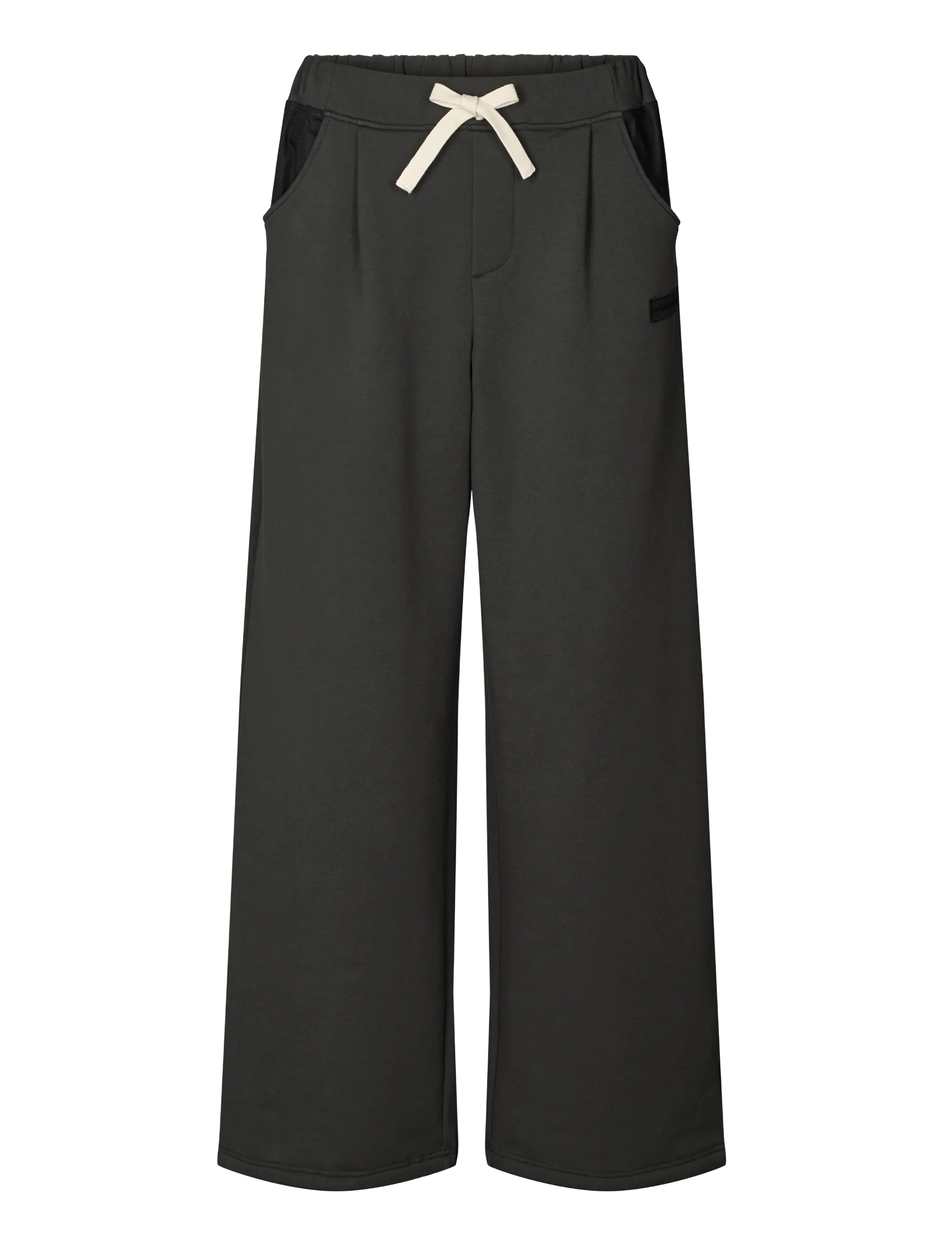 Rethinkit Studios Sweat Casual Trousers One - Tøj - ALMOST BLACK / black