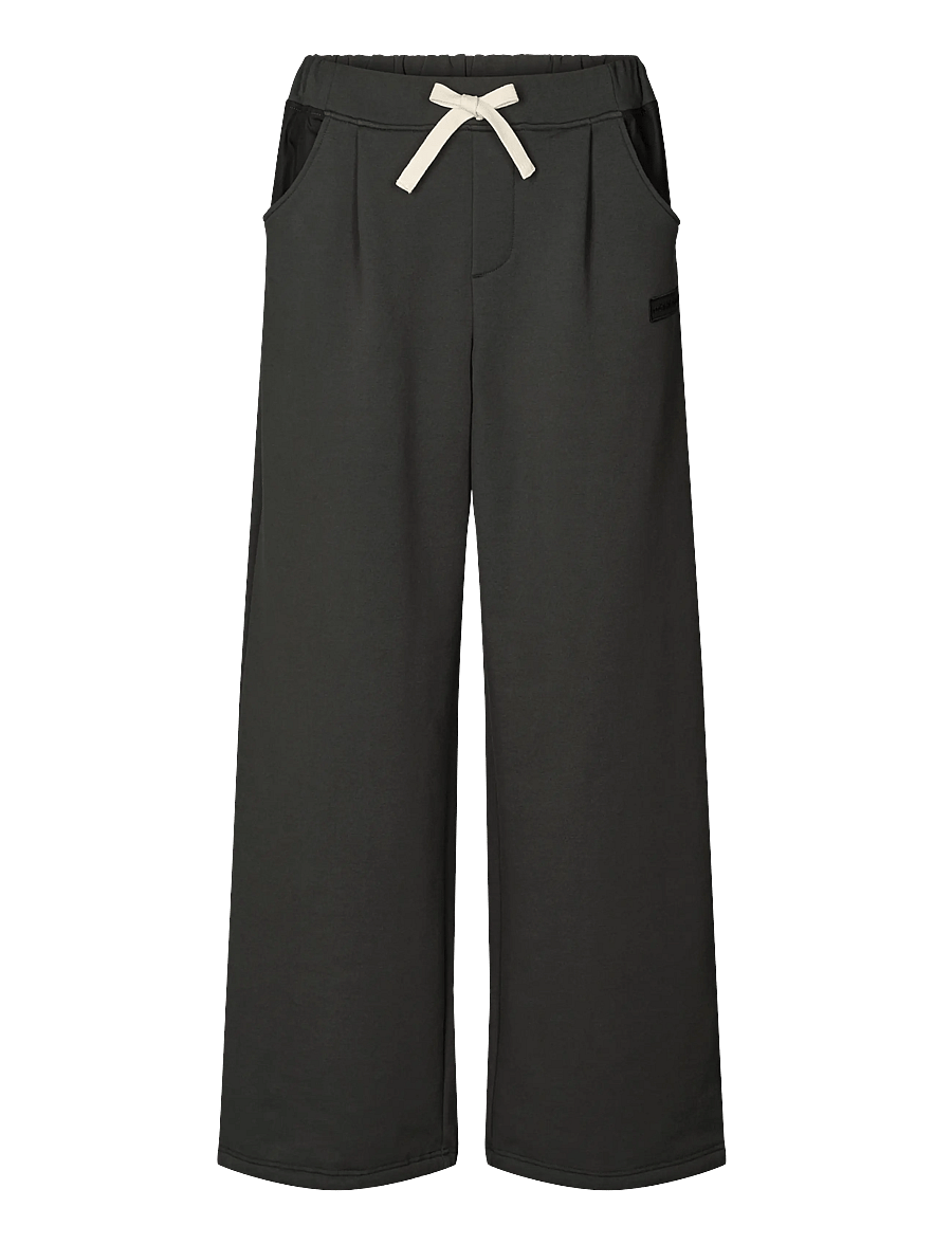 Rethinkit Studios - Sweat Casual Trousers One - almost black - 0