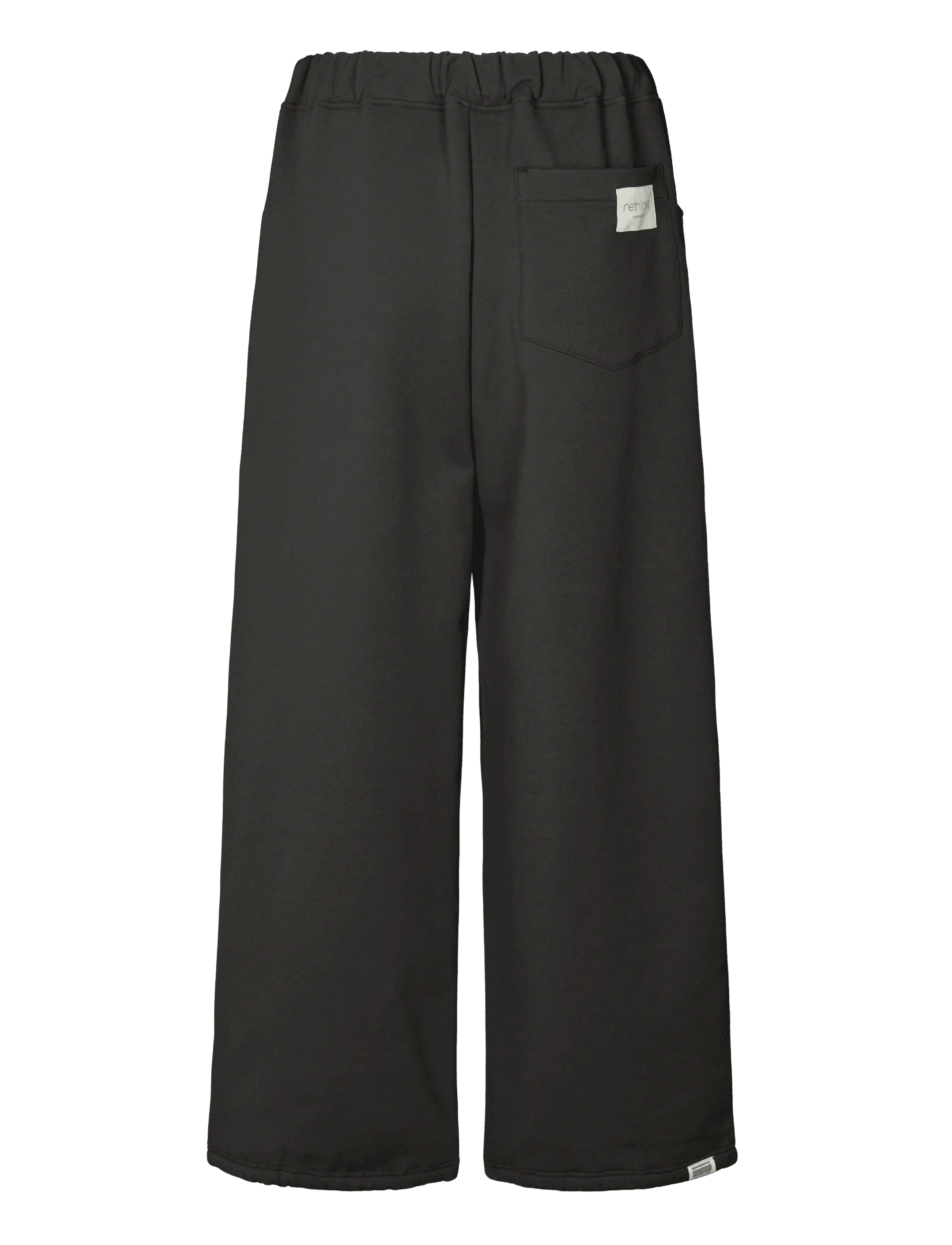 Rethinkit Studios - Sweat Casual Trousers One - almost black - 1
