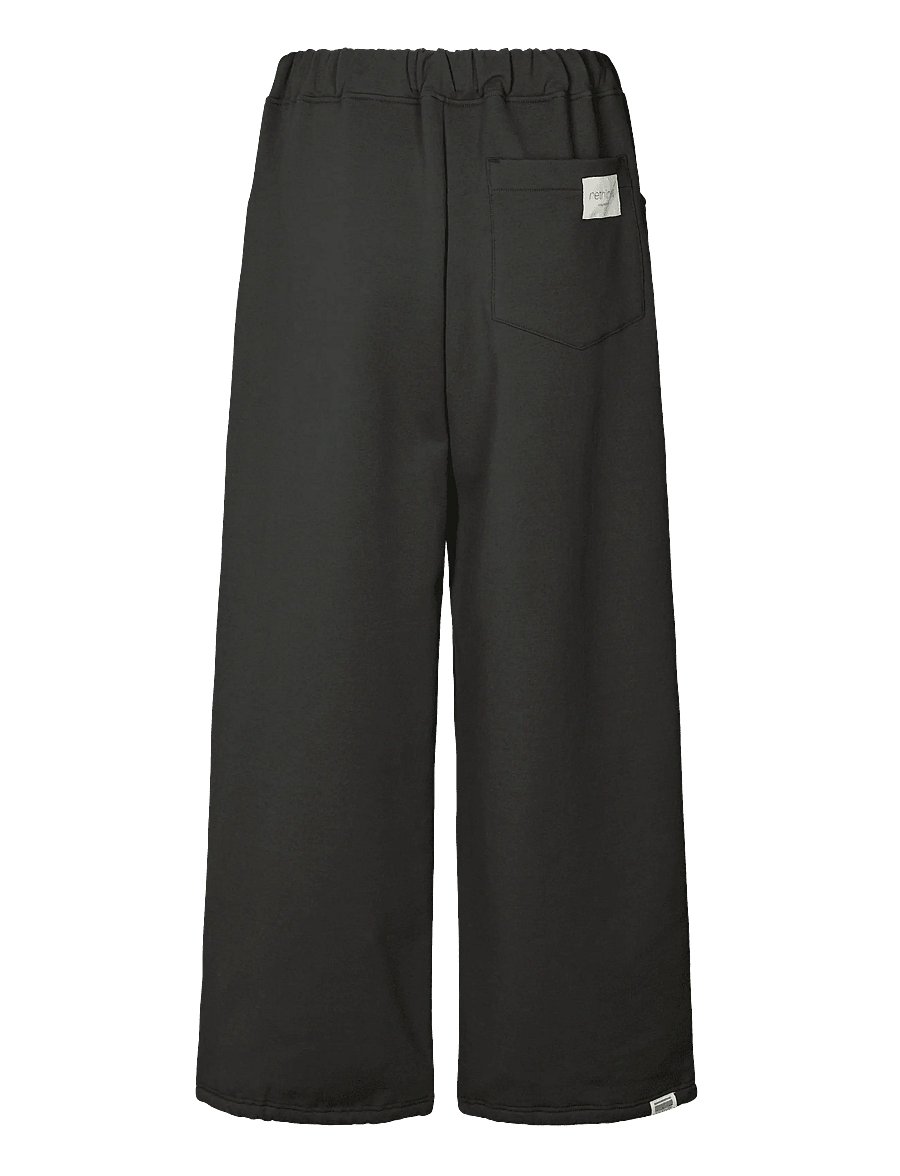 Rethinkit Studios - Sweat Casual Trousers One - almost black - 1