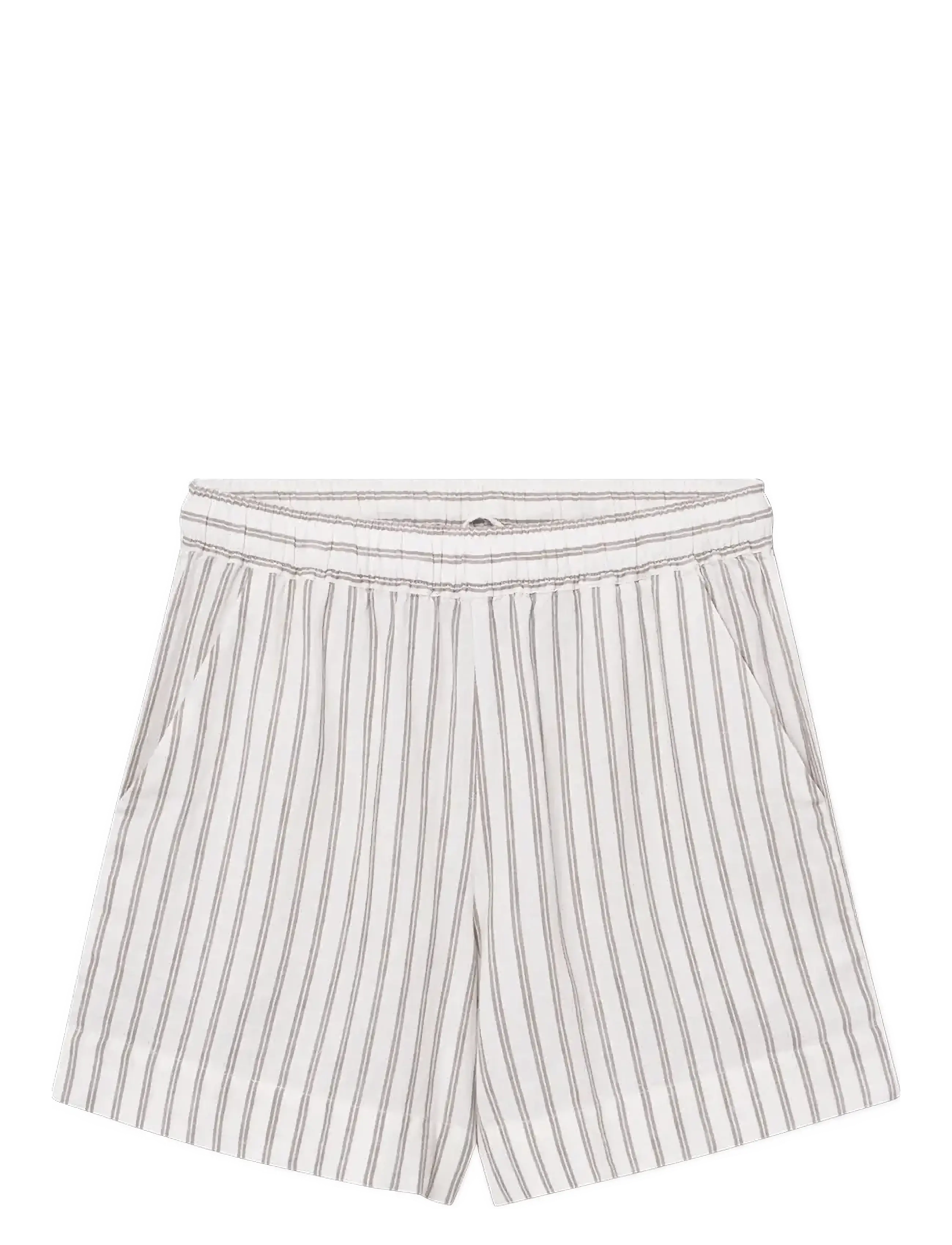 Rethinkit Studios Striped Shorts PJ - Jooga - WARM GREY STRIPE / grey