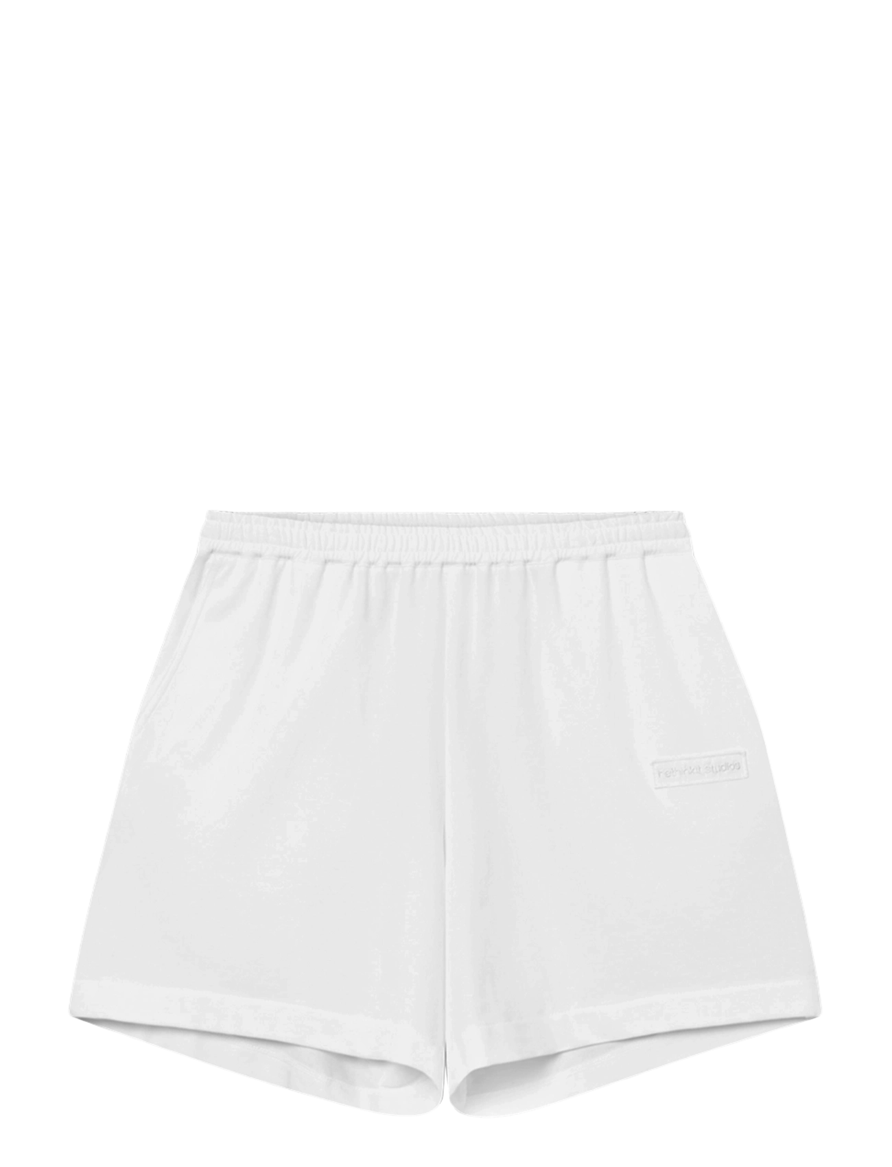 Rethinkit Studios Light Sweat Shorts, M, White, Sport Shorts > Sport Sweat Shorts, Dame