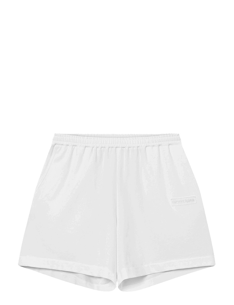 Rethinkit Studios - Light Sweat Shorts - bas - white - 0
