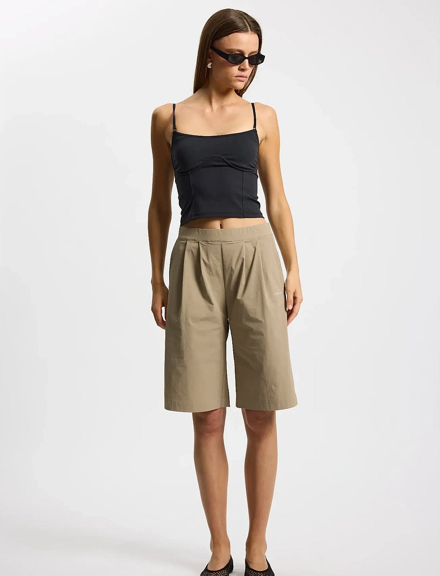 Rethinkit Studios - Bermuda Shorts Drift - kasdieniai šortai - gravel - 0