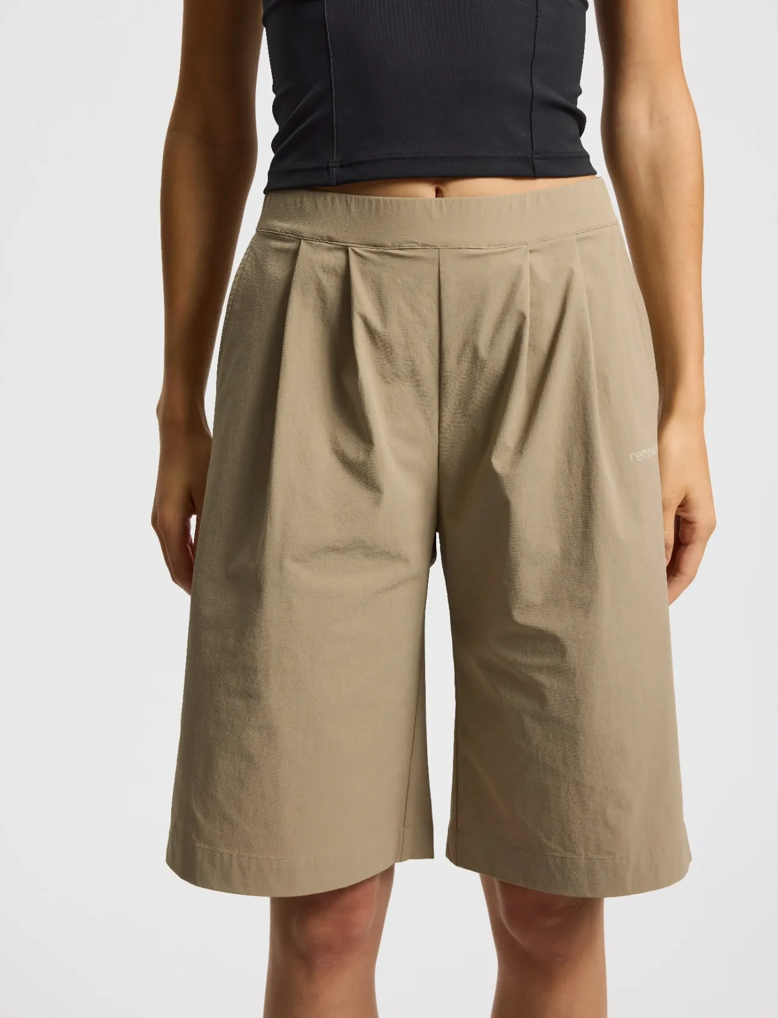 Rethinkit Studios - Bermuda Shorts Drift - trainingsshorts - gravel - 3