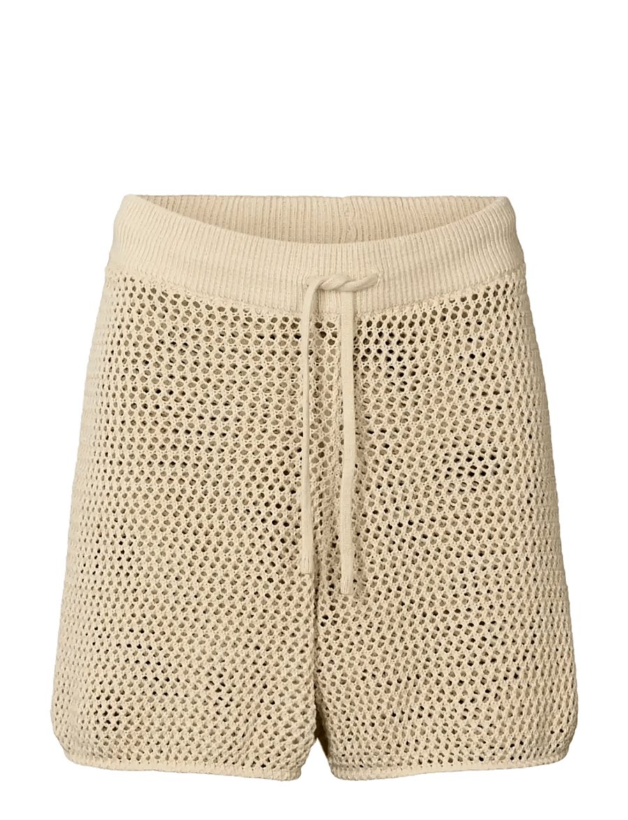 Rethinkit Studios - Shorts Knitted Loop - casual shorts - oyster grey - 1