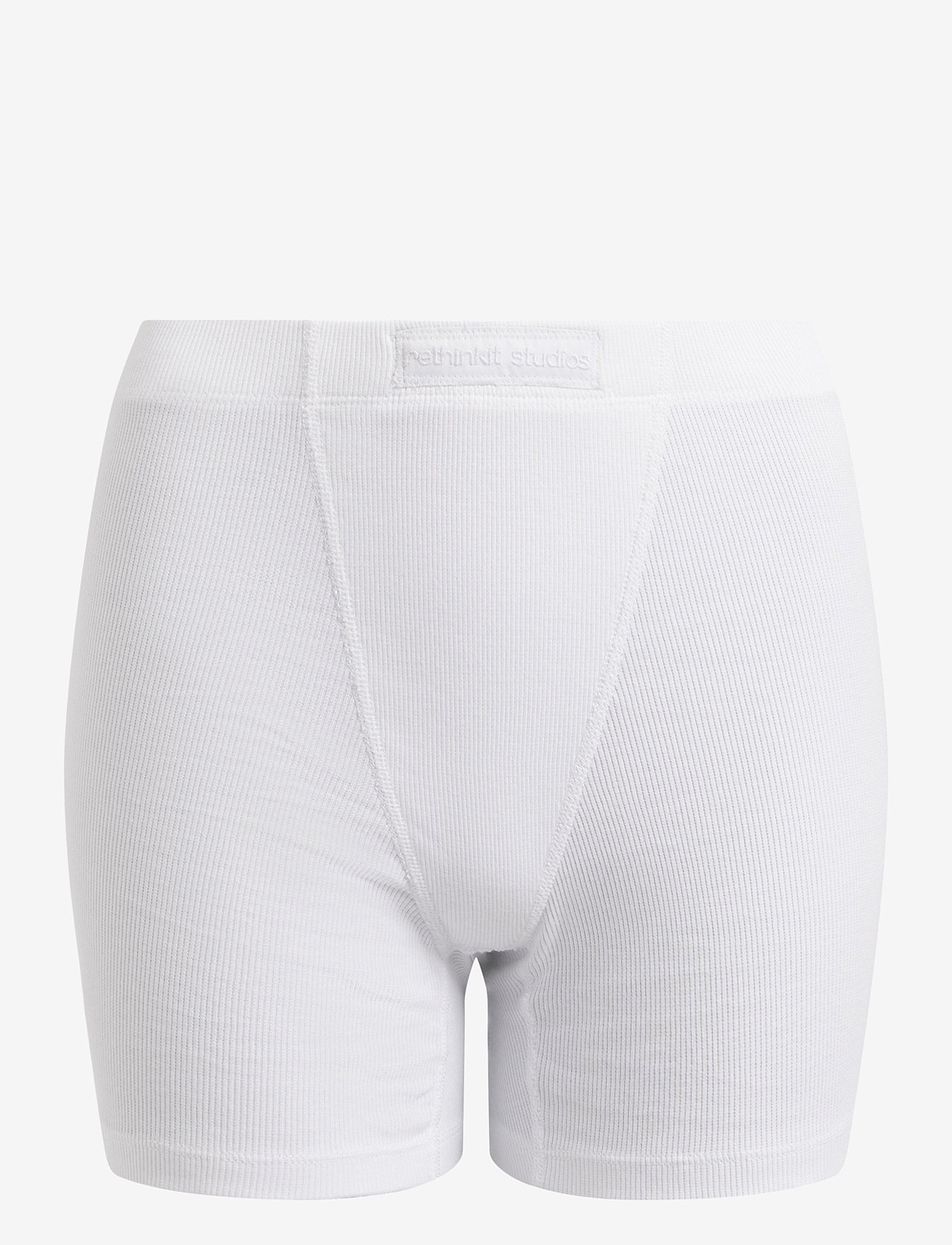 Rethinkit Studios - Soft Rib Shorts Key - white - 0