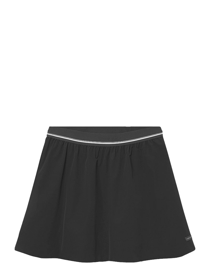 Rethinkit Studios - Soft woven skirt Stroll - kjoler & nederdele - black - 1