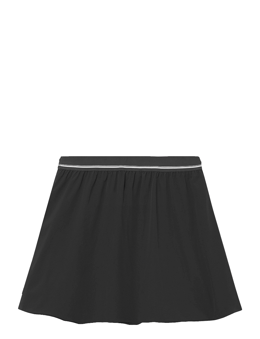 Rethinkit Studios - Soft woven skirt Stroll - kjoler & skjørt - black - 2