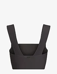Rethinkit - Telma Top crop wide straps - navel shirts - almost black - 2