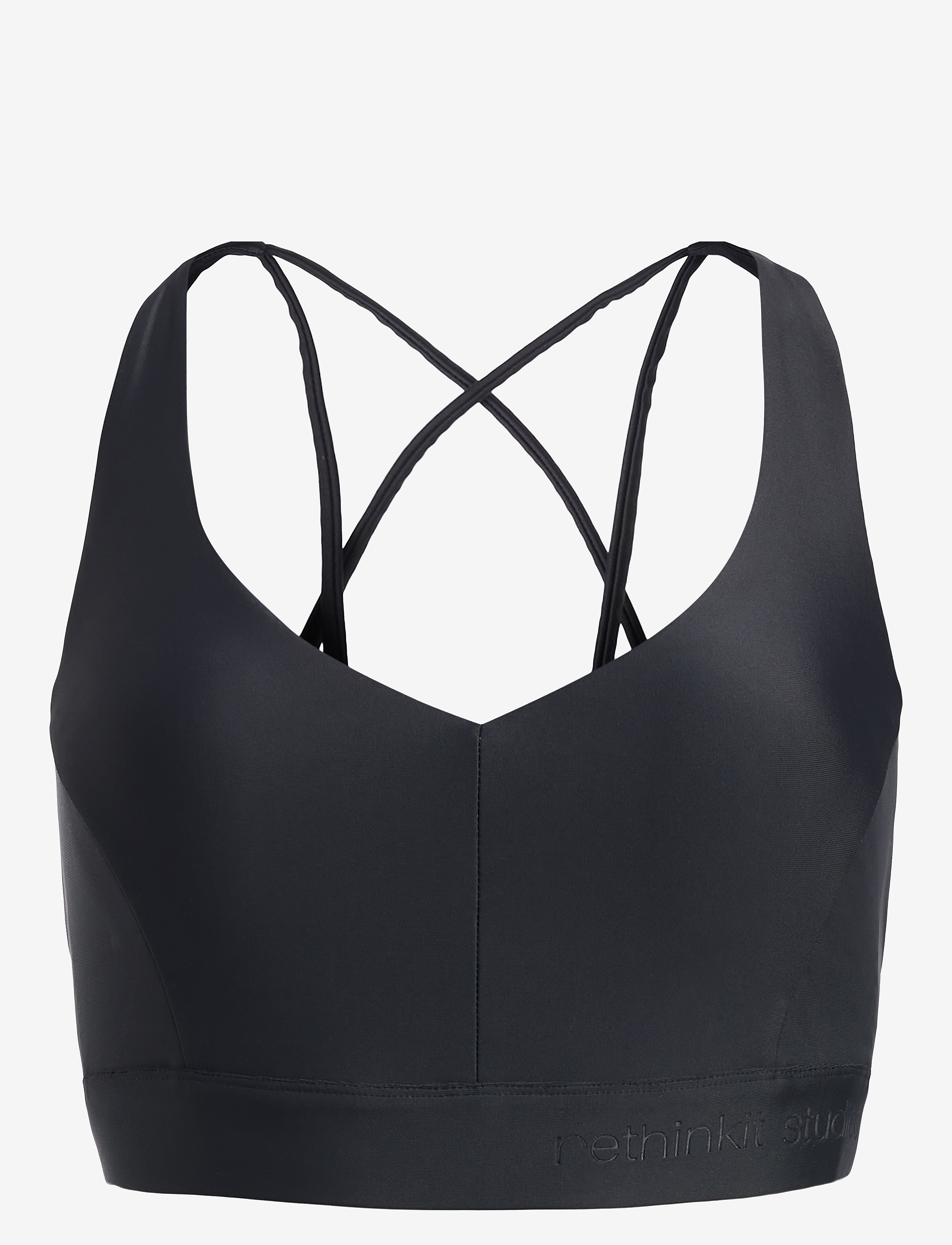 RETHINKIT STUDIOS Sport BH Multi Cross Seville Schwarz - XS - Damen