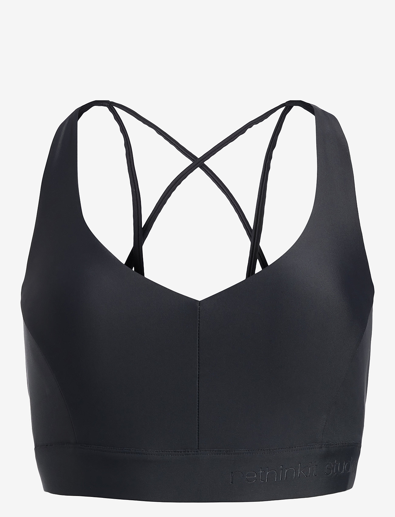 Rethinkit Studios - Sports Bra Multi Cross Seville - mittlerer halt - black - 1
