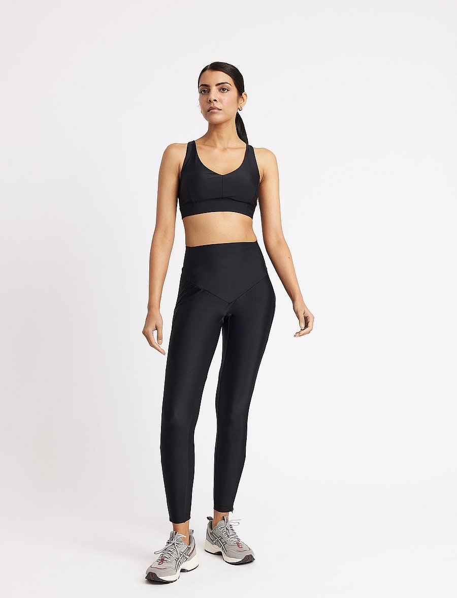 Rethinkit Studios - Sports Bra Multi Cross Seville - medium støtte - black - 0