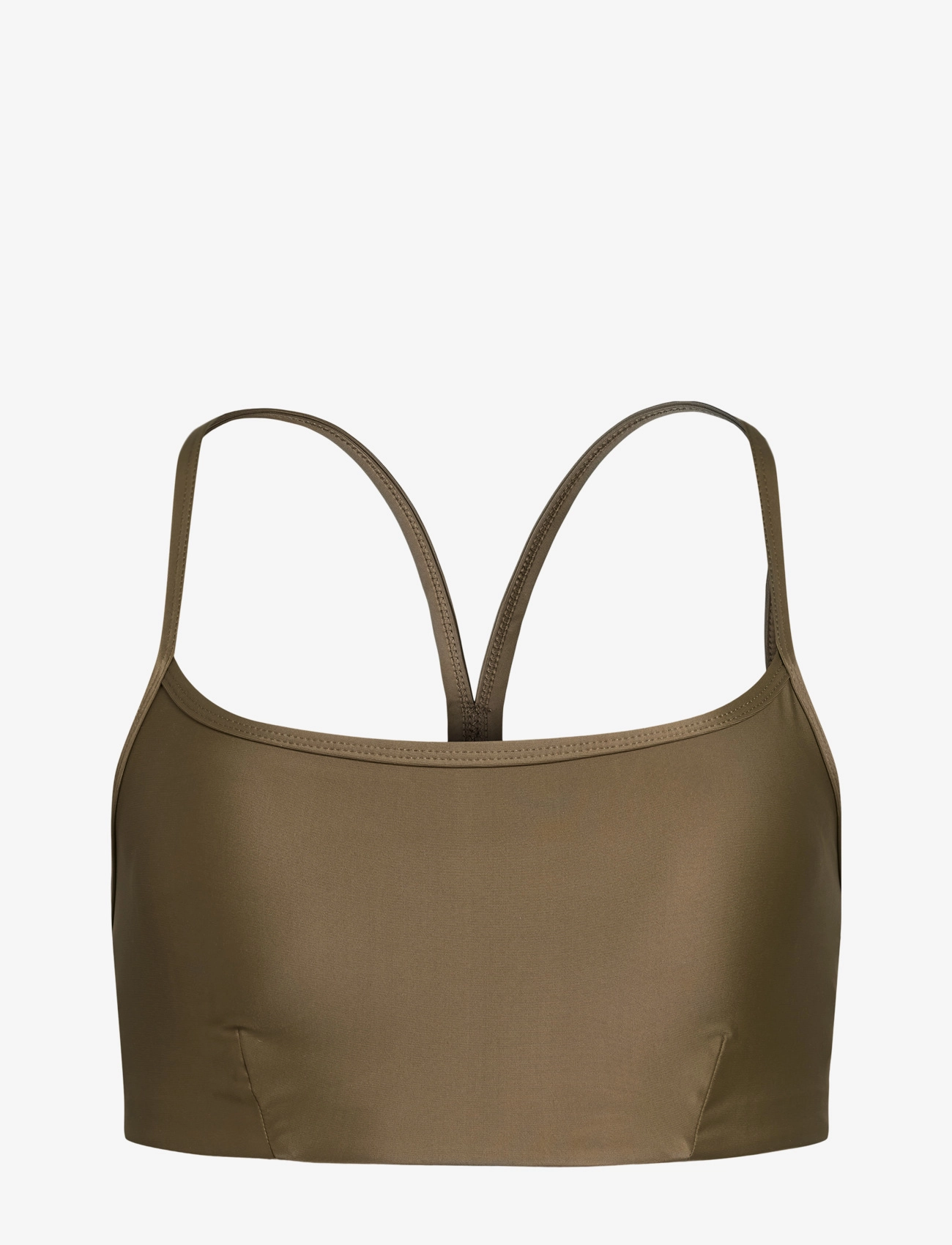 Rethinkit Studios - Sally Sports Bra Shine - deep olive - 1