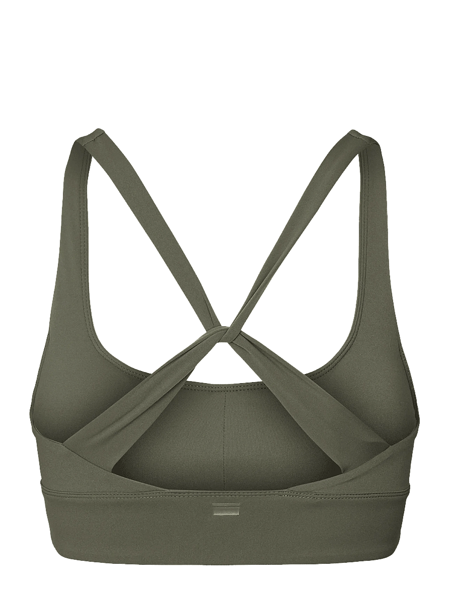 Rethinkit Studios - Butter Soft Sports Bra Seinna - medium support - charcoal olive - 1