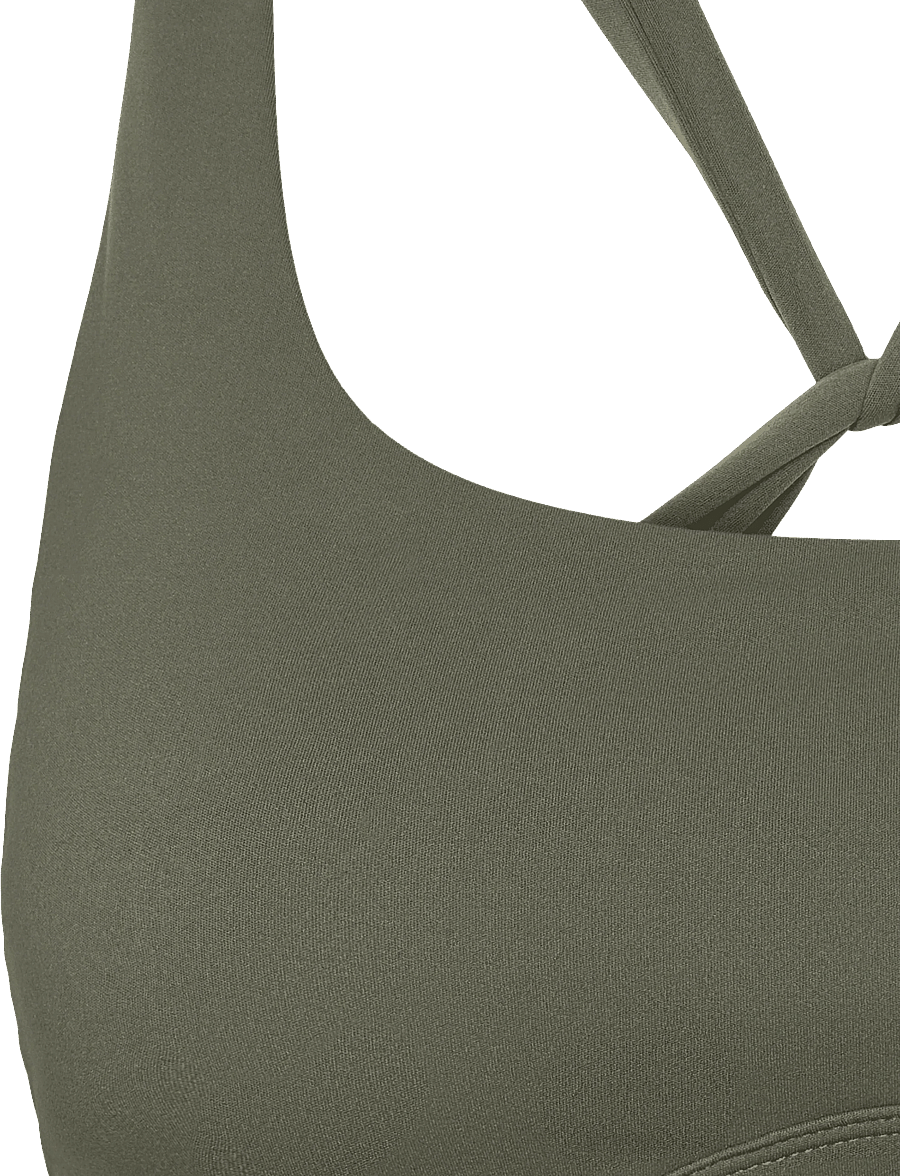 Rethinkit Studios - Butter Soft Sports Bra Seinna - medium support - charcoal olive - 2