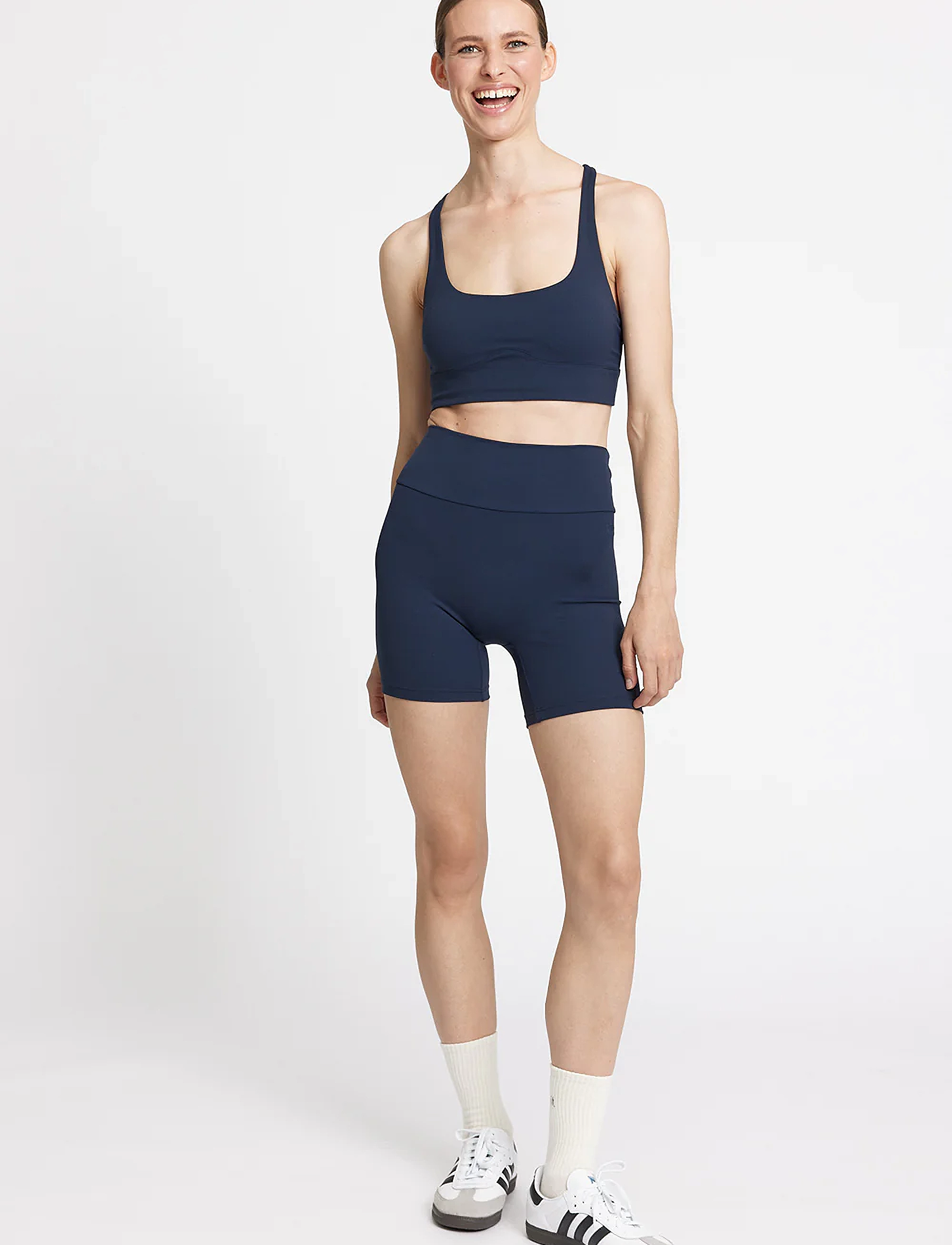 Rethinkit Studios - Butter Soft Sports Bra Seinna - sports bh'er: medium støtte - navy - 4