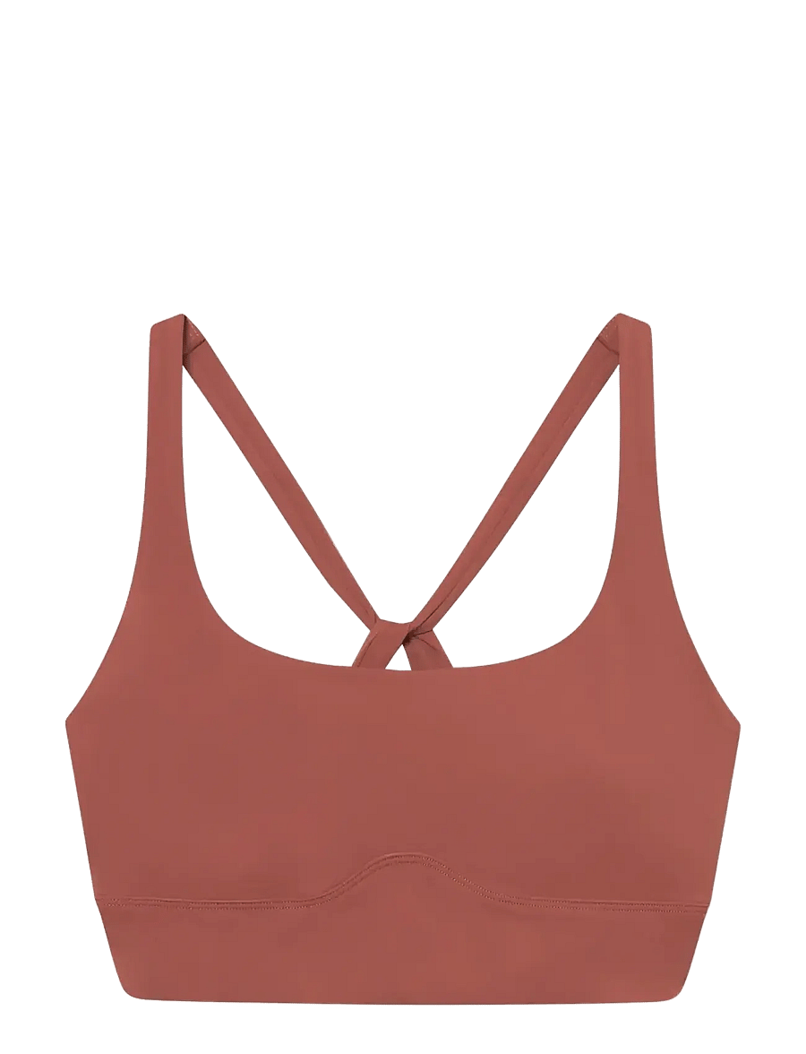 Rethinkit Studios - Butter Soft Sports Bra Seinna - mittlerer halt - pinot noir - 1