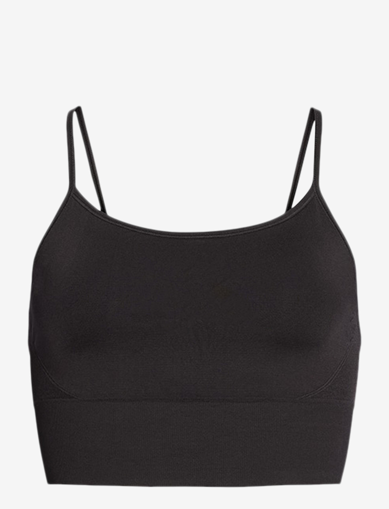Rethinkit Studios - Hilde Seamless sports bra - medium - almost black - 1